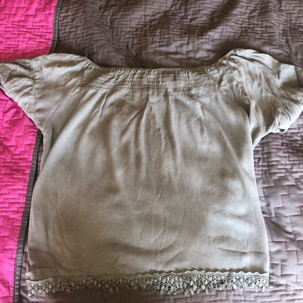 Charlotte Russe off the shoulder top